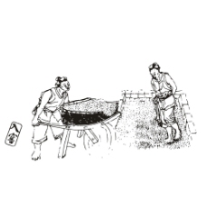古法酿酒 入窖图片