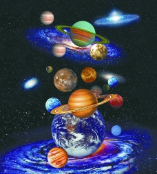 宇宙星球图片