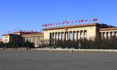 鲜花摄影北京人民大会堂图片