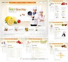 韩国菜美食网站图片
