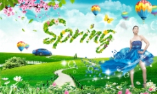 spring春天绿色大自然图片